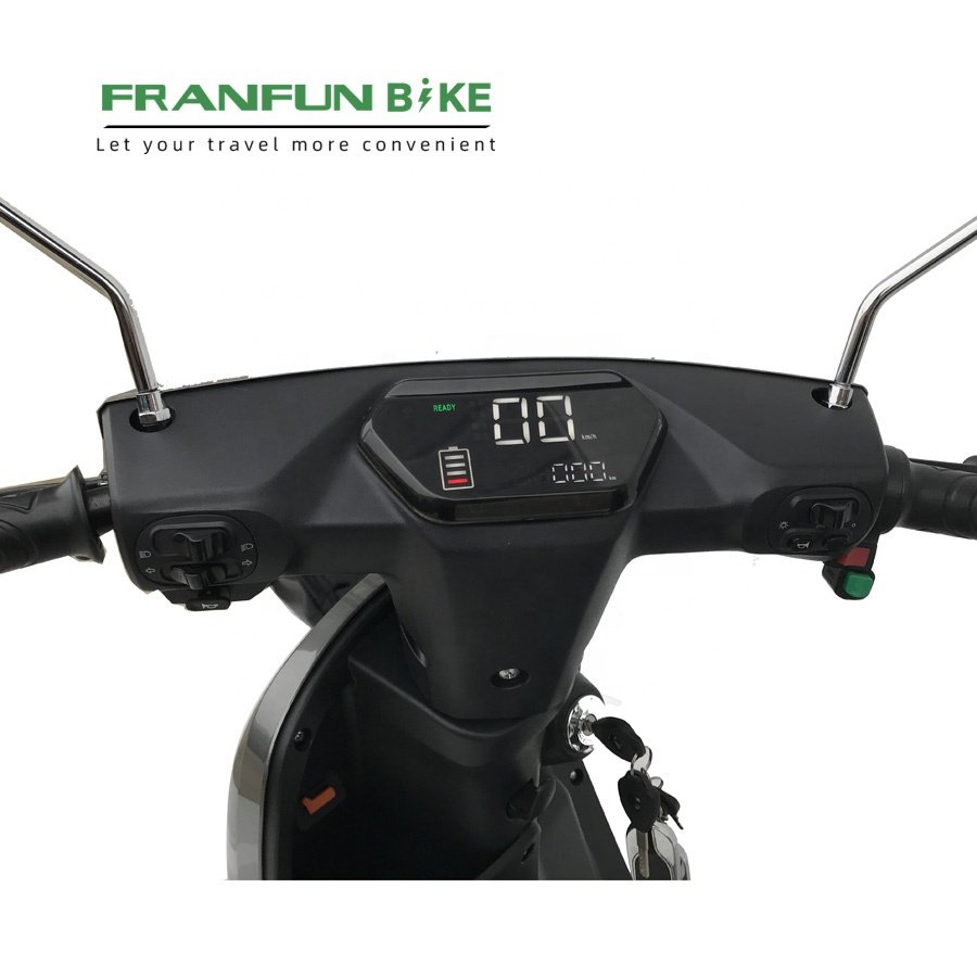 CE New Pedal Escooter 48V20AH 500W full wheel hub motor unisex electric scooter with seat