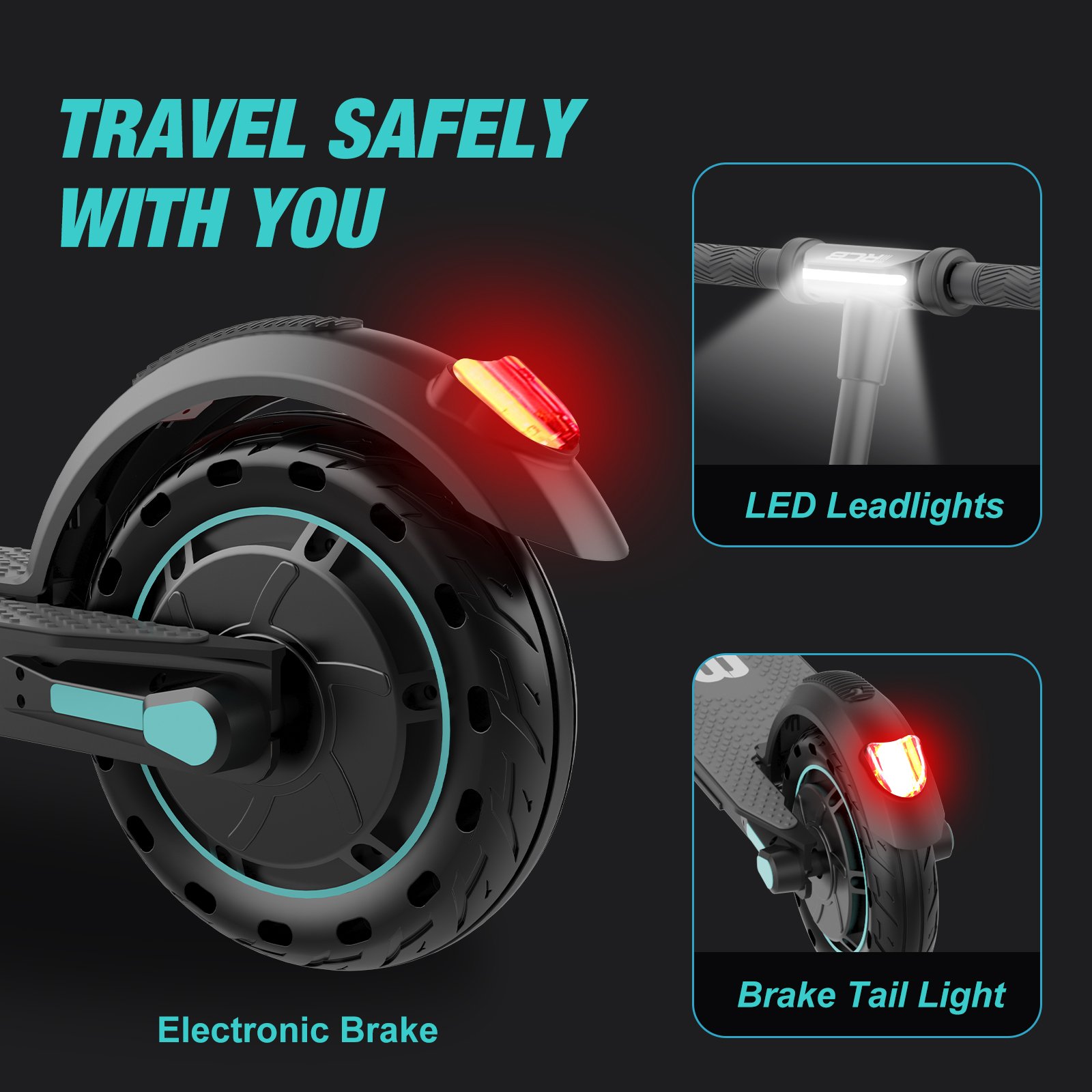 Cheap prices e scooters high speed 25km/h 8" hard rubber folding e-scooter EU USA stock electric scooter kick with APP control