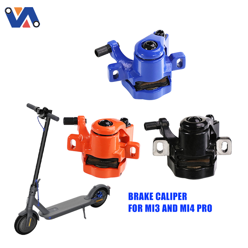 New Image Electric Scooter Parts Aluminum Disc Brake Part Alloy Xiaomi 4 Pro MI 3 Brake Caliper For Mi3 Mi4 Pro Brake Caliper