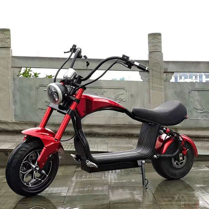 Wholesale Popular Electric Motorcycle scooter 2000w Electric Citycoco Scooter with CE Sidecar