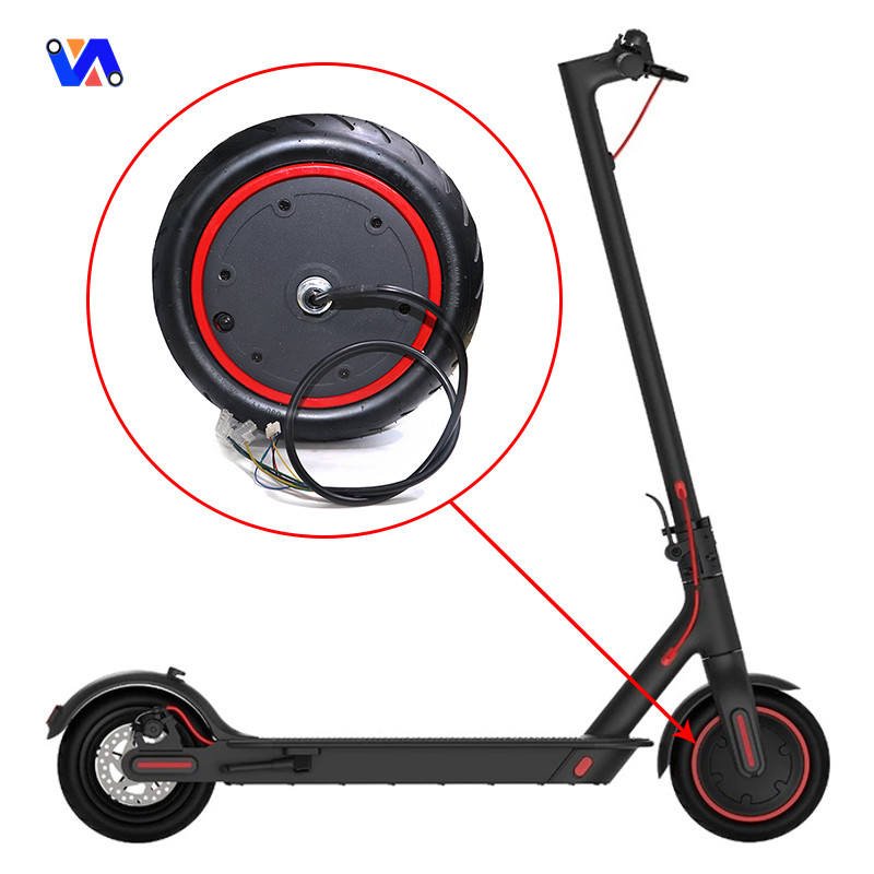 New Image 350W Engine Hub Motor For M365 Pro 2 Electric Scooter 8.5 Inch Replacement Tire Wheel For Xiaomi Mijia M365 Moteur