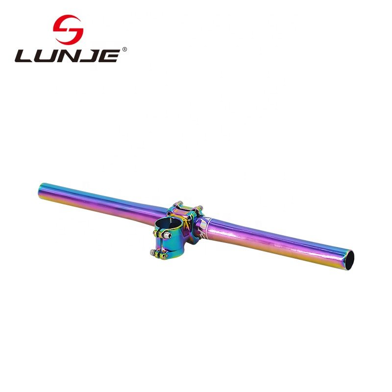 LUNJE Bicycle Parts Balance Bike Handlebars Scooter Modification Accessories Dazzling Color Children's Bike Handlebar