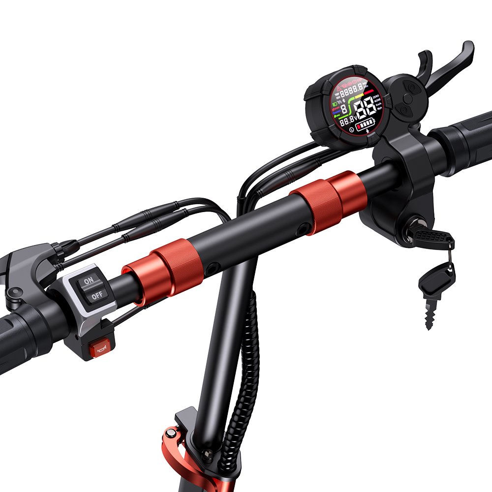 iScooter iX5S 1000W power 15Ah adult folding scooter electric speed 45km/h off road Electric Scooters