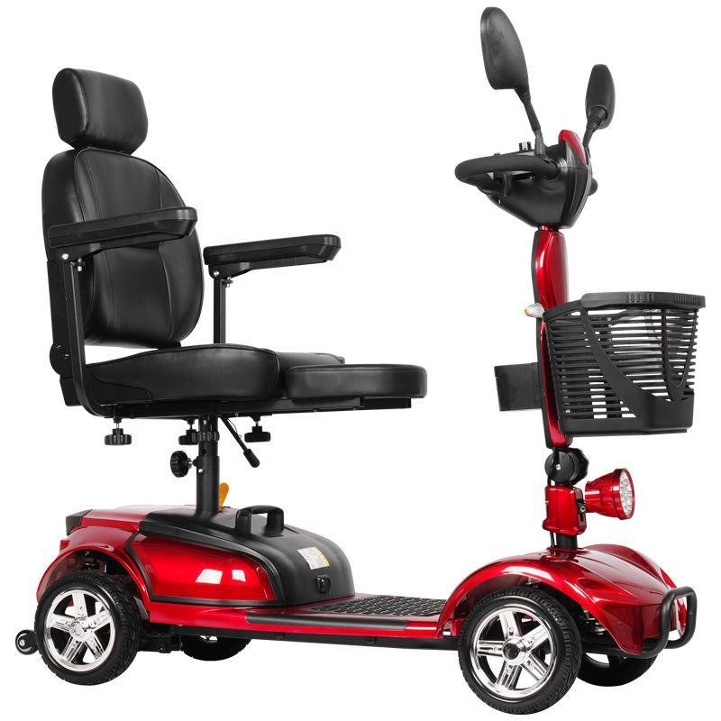 uwant 400W Four Wheels Lightweight Mobility Electric Scooter Disabled Handicapped elderly mobility scooter