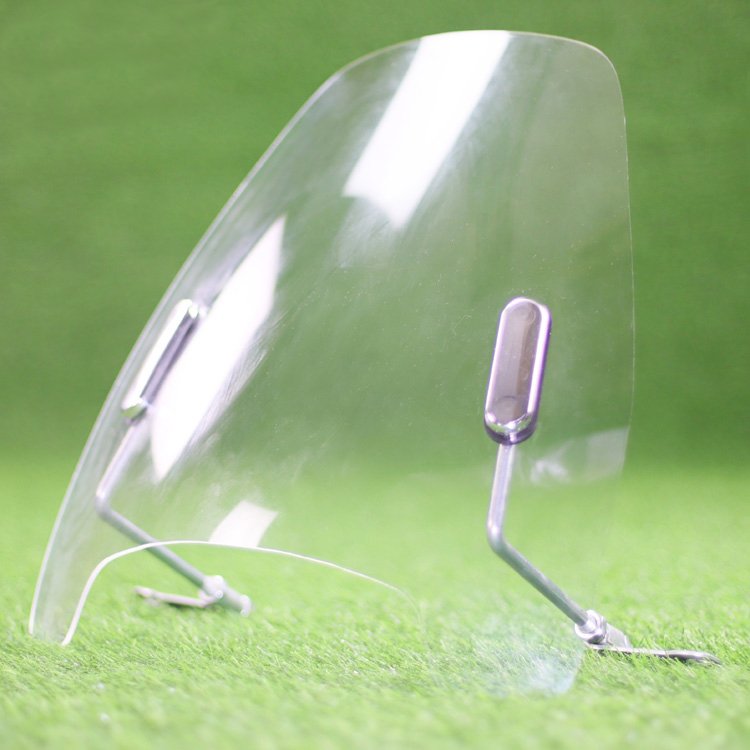 Motorbike Accessories Motorcycle Screen Deflector Adjustable Motorcycle Screen Scooter Windshield Windscreen