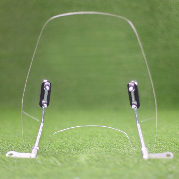 Motorbike Accessories Motorcycle Screen Deflector Adjustable Motorcycle Screen Scooter Windshield Windscreen