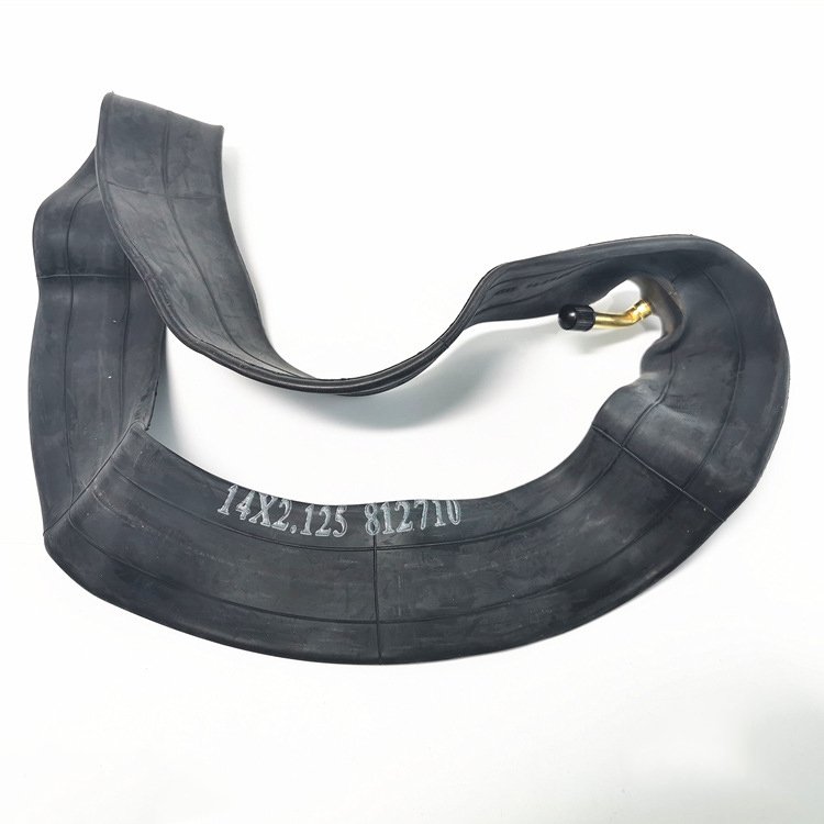 Parts Inner Tube Replacement Butyl Rubber Tyre With Bend Valve for Folding Bicycle Bike 14x2.125 inches