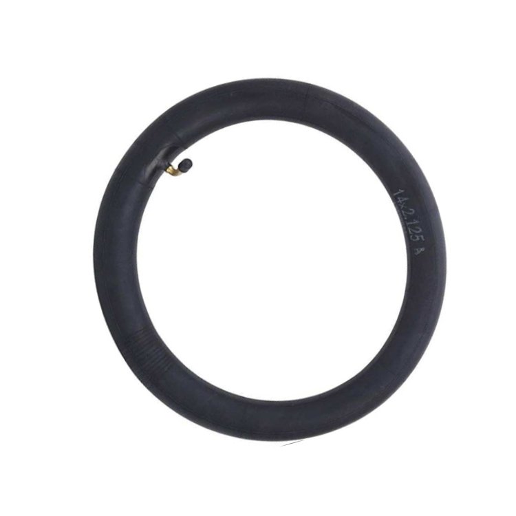 Parts Inner Tube Replacement Butyl Rubber Tyre With Bend Valve for Folding Bicycle Bike 14x2.125 inches
