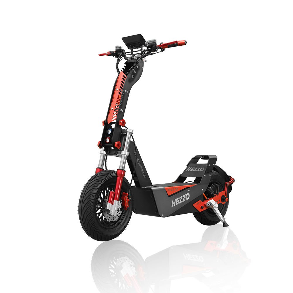 High quality fast Hezzo F8 High Power kickscooter smart 8000W scooters foot battery two wheel electric scooter