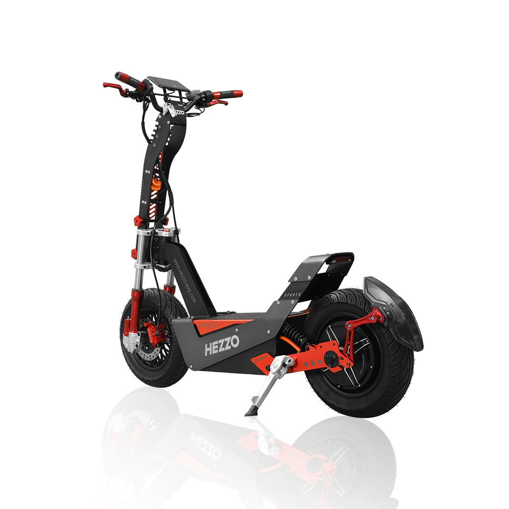 High quality fast Hezzo F8 High Power kickscooter smart 8000W scooters foot battery two wheel electric scooter