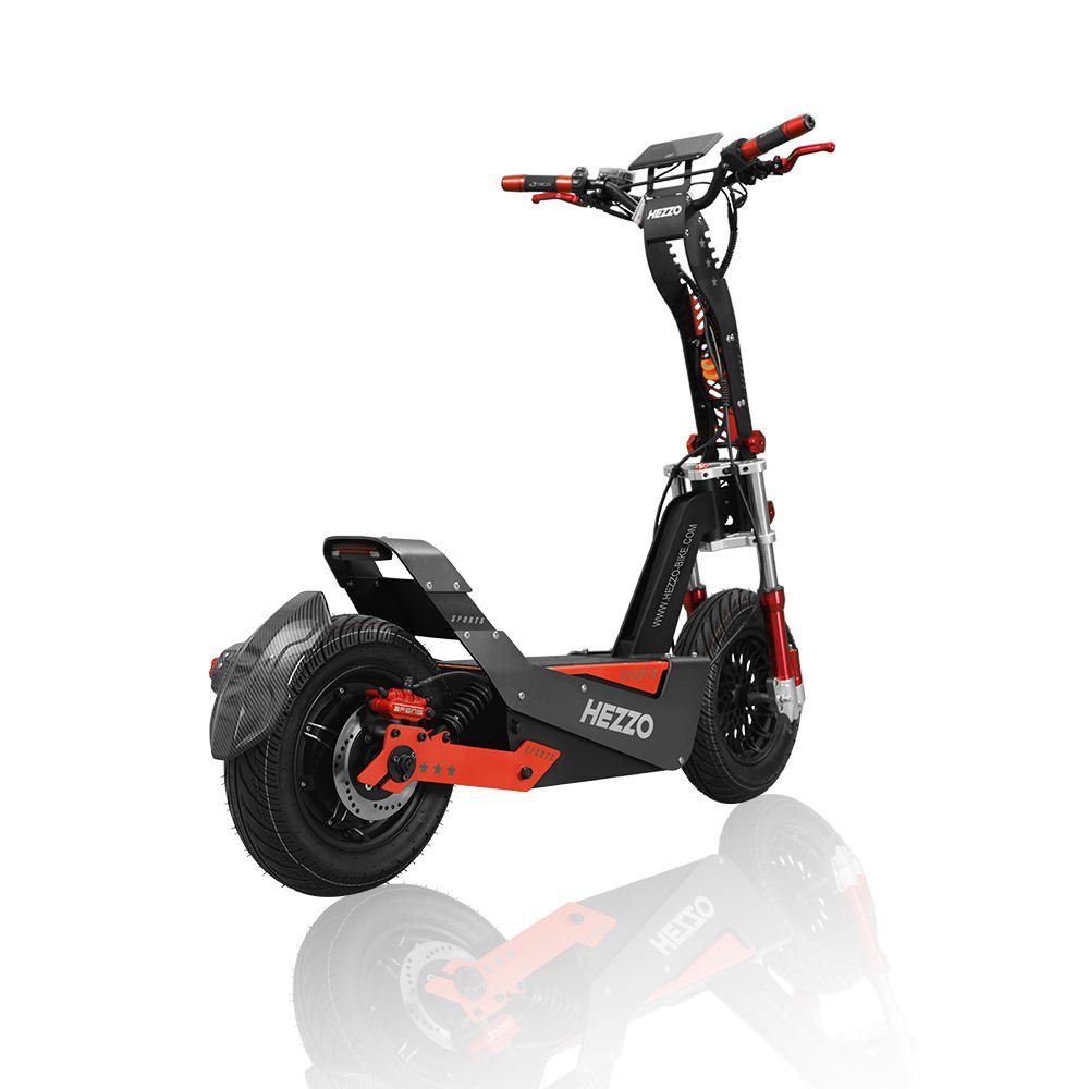 High quality fast Hezzo F8 High Power kickscooter smart 8000W scooters foot battery two wheel electric scooter