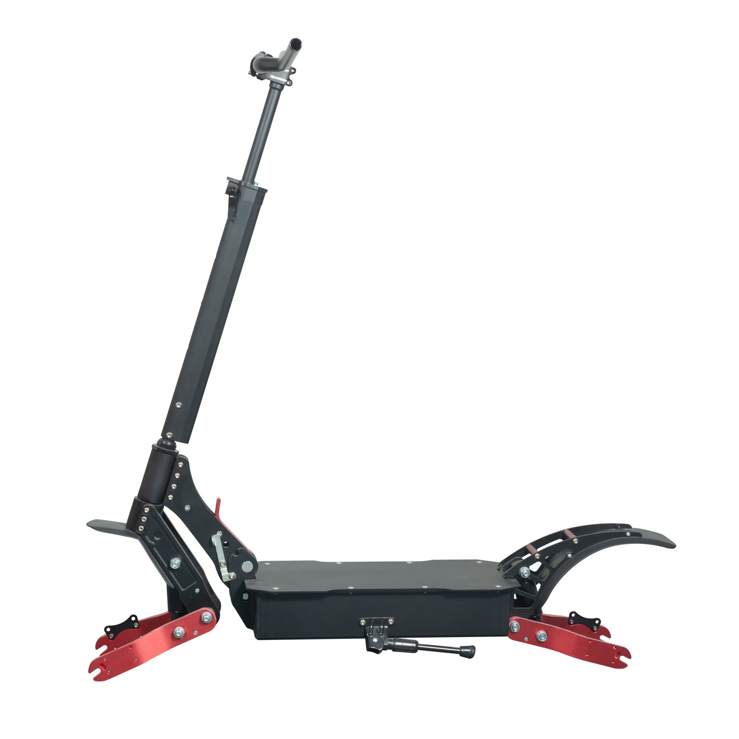 2024 Ready to ship strong frame chassis aluminium alloy 10/11 inch e scooter frame for fast speed electric scooter fame