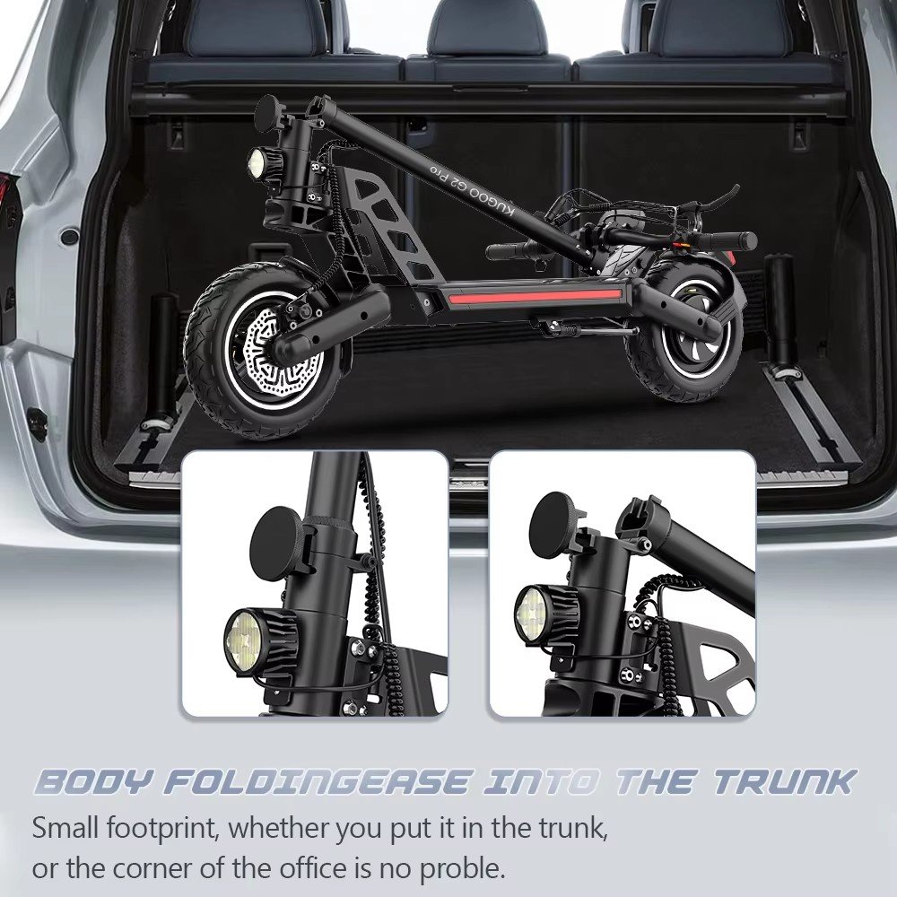 Hot Sale KUGOO G2 PRO Folding Electric Scooter for Adult 50KM Range 800W 45km/h E scooter