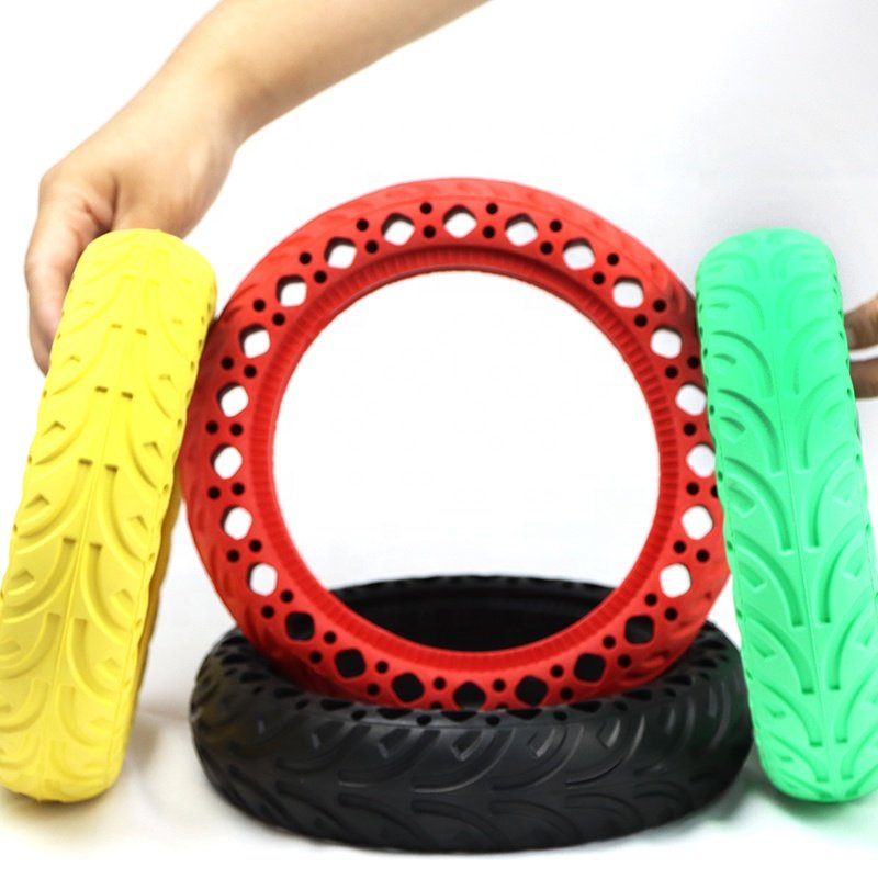 8.5 Inch Solid Tire For M365 1s Pro 2 Electric Scooter Honeycomb Tubeless Tire Replacement Repair Parts
