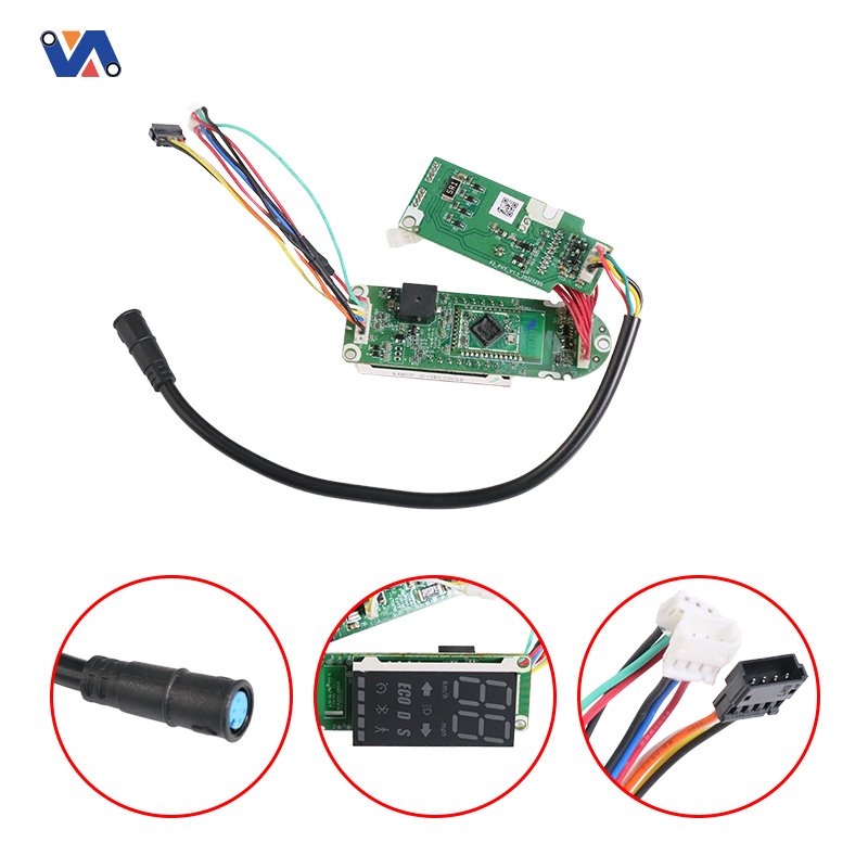 KickScooter Bluetooth Board LED Display Screen Instrument Original Dashboard For Nine bot F2 Plus Electric Scooter