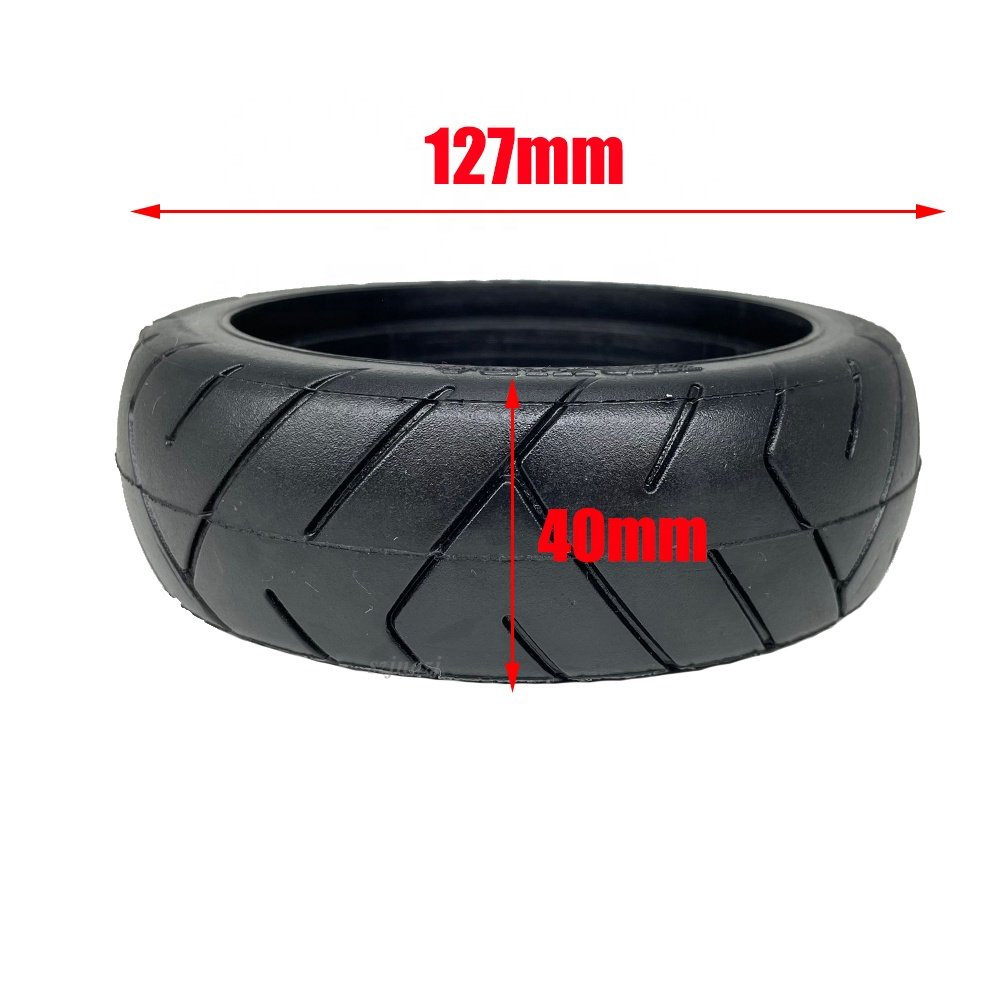 5.5 Inch Solid Tyre 5.5X2 Tubeless Tire 5.5*2 Puncture Proof Tyre for Jackhot Carbon Fiber Scooter Fastwheel F0 Electric Scooter