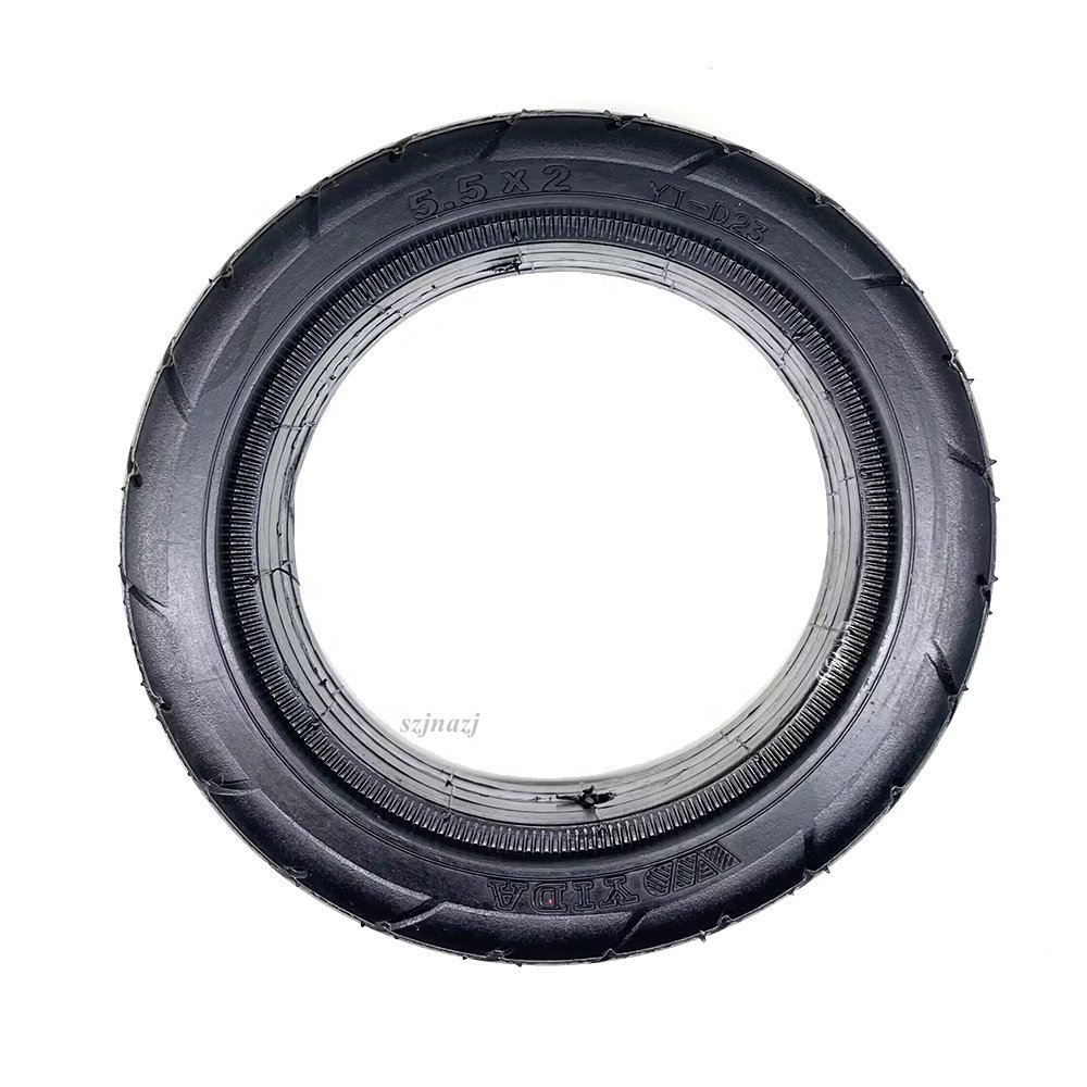 5.5 Inch Solid Tyre 5.5X2 Tubeless Tire 5.5*2 Puncture Proof Tyre for Jackhot Carbon Fiber Scooter Fastwheel F0 Electric Scooter