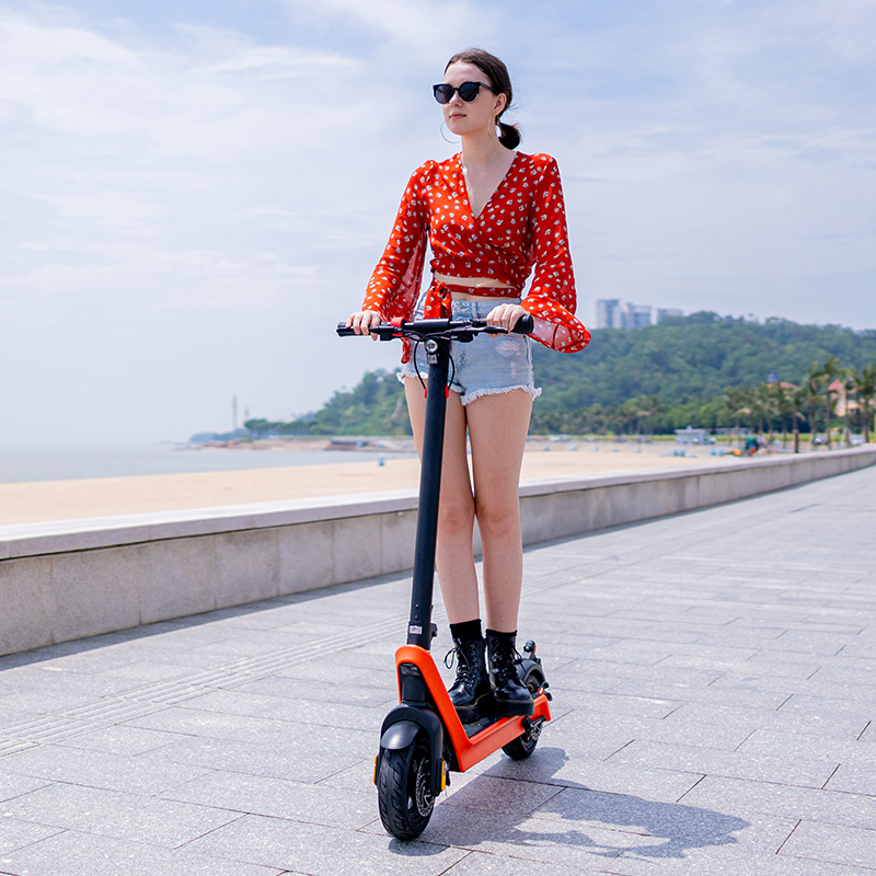 X9 E Scooters Powerful Adults 10 Inch Foldable Electric Scooter With Removable Seat