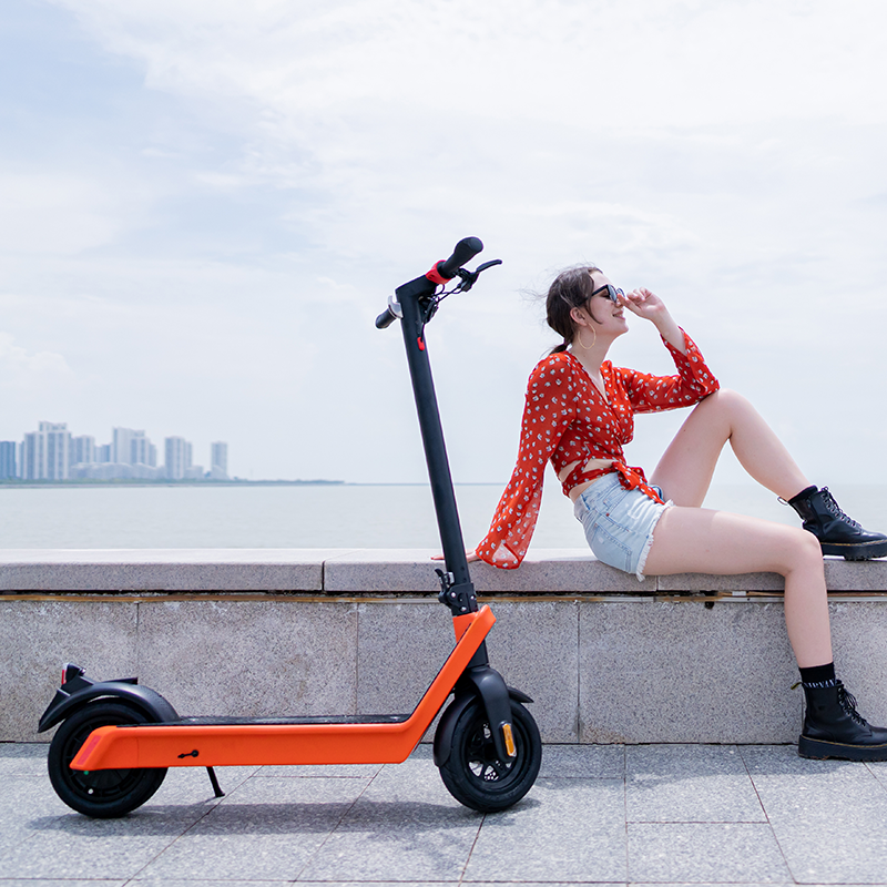 X9 E Scooters Powerful Adults 10 Inch Foldable Electric Scooter With Removable Seat