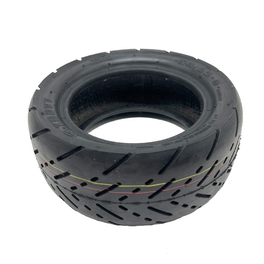 90/55-6 Tubeless Tire for Kaabo Wolf Warrior X Electric Scooter parts 10 Inch 80/60-6 Upgrade Wider Wear-resistant Vacuum Tyre