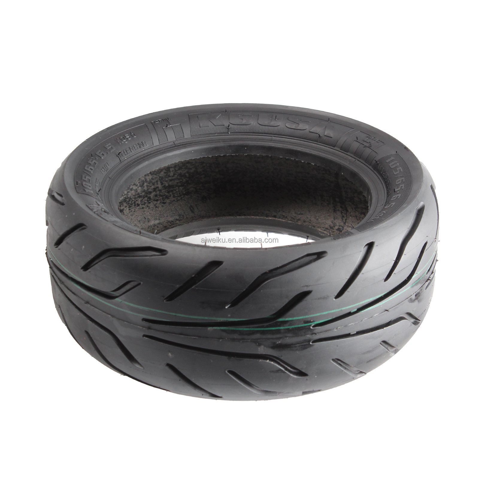 100/ 65 6.5 Tyre Upgrade 105/65-6.5, Electric Scooter Tire Replacement Shock Absorption Widen Thicken 11inch