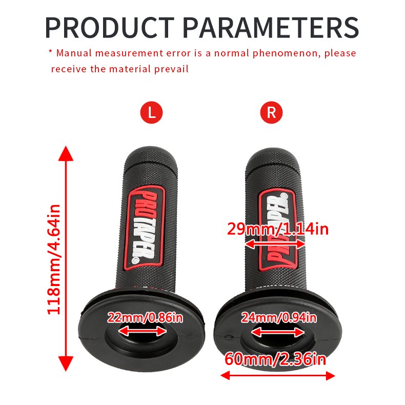 Hot sale Motorcycle accessories glue grip 22MM handle scooter parts motorcycle bike handlebar hand grips bar end