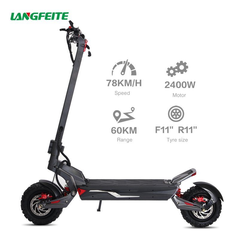LANGFEITE Popular E Scooter 2023 Hot Sale Electric Motorcycle Scooter Electrico For Adult Electric Scooter