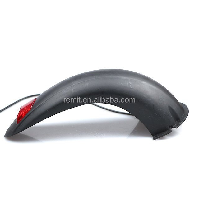 Rear fender with tail light for kugoom4 electric scooter accessories and repair parts