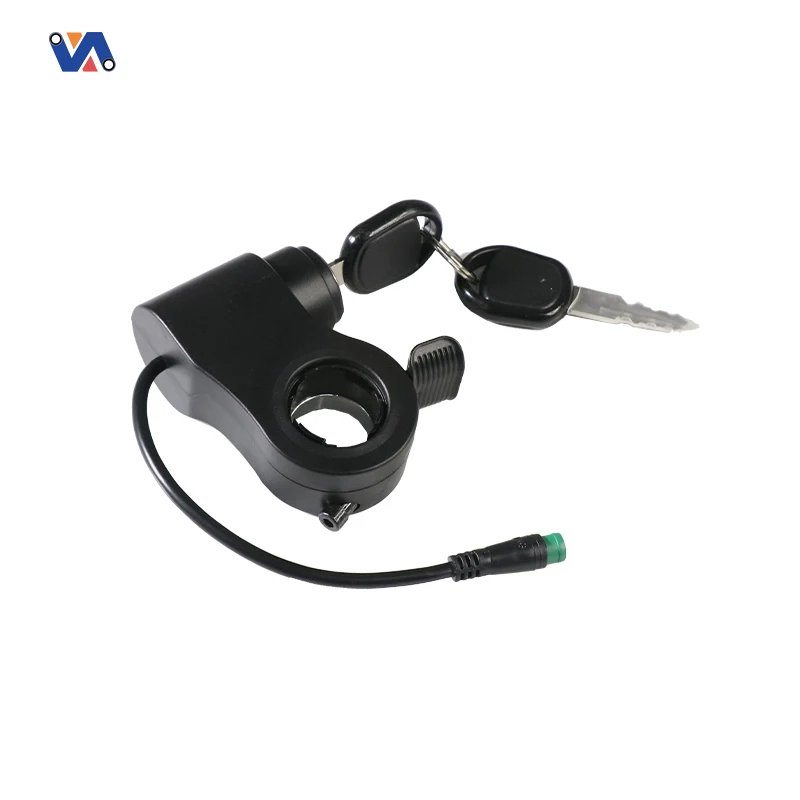 New Image Wholesale E Scooter C Version Throttle With Electric Door Lock 5 Pin For Kukirin G2 Max G2 Pro Scooter Accelerator