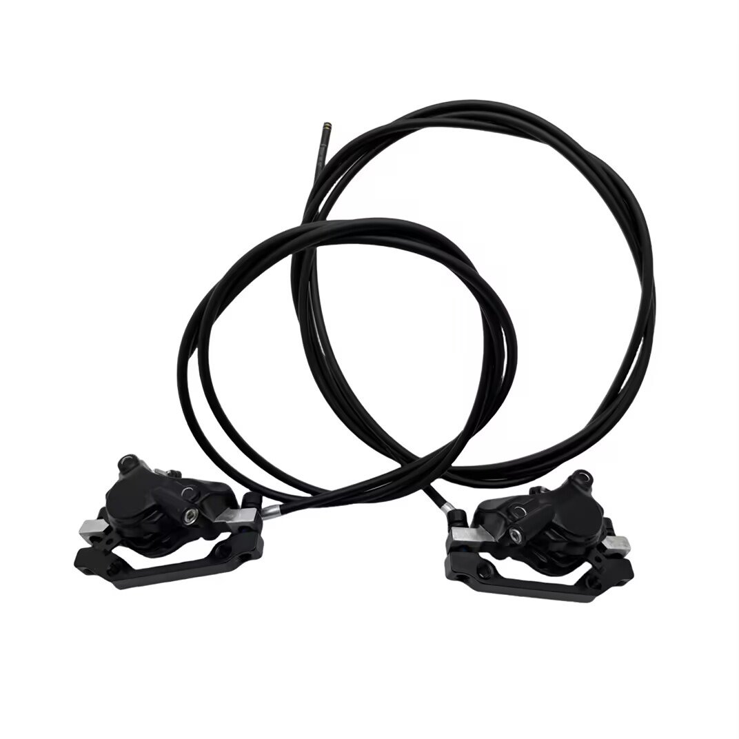 Front Rear Hydrauhic Brake Caliper Assembly for KUGOO KIRIN KuKirin G3 Pro Electric Scooter Oil Brake Caliper Replacement Parts