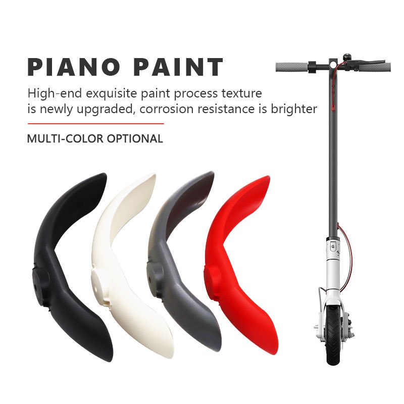 Front Mudguard Splash Guard With Licence Plate For M365 Pro1s Pro2 Electric Scooter Parts Fender Scooter Replacement Parts