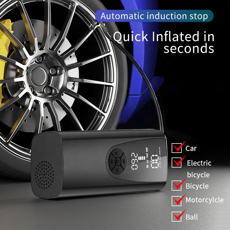 Wholesale Fashionable China Trendy Wireless Mini Tyre Electric Digital Car Air Compressor 12v Tires Inflators Portable Air Pump