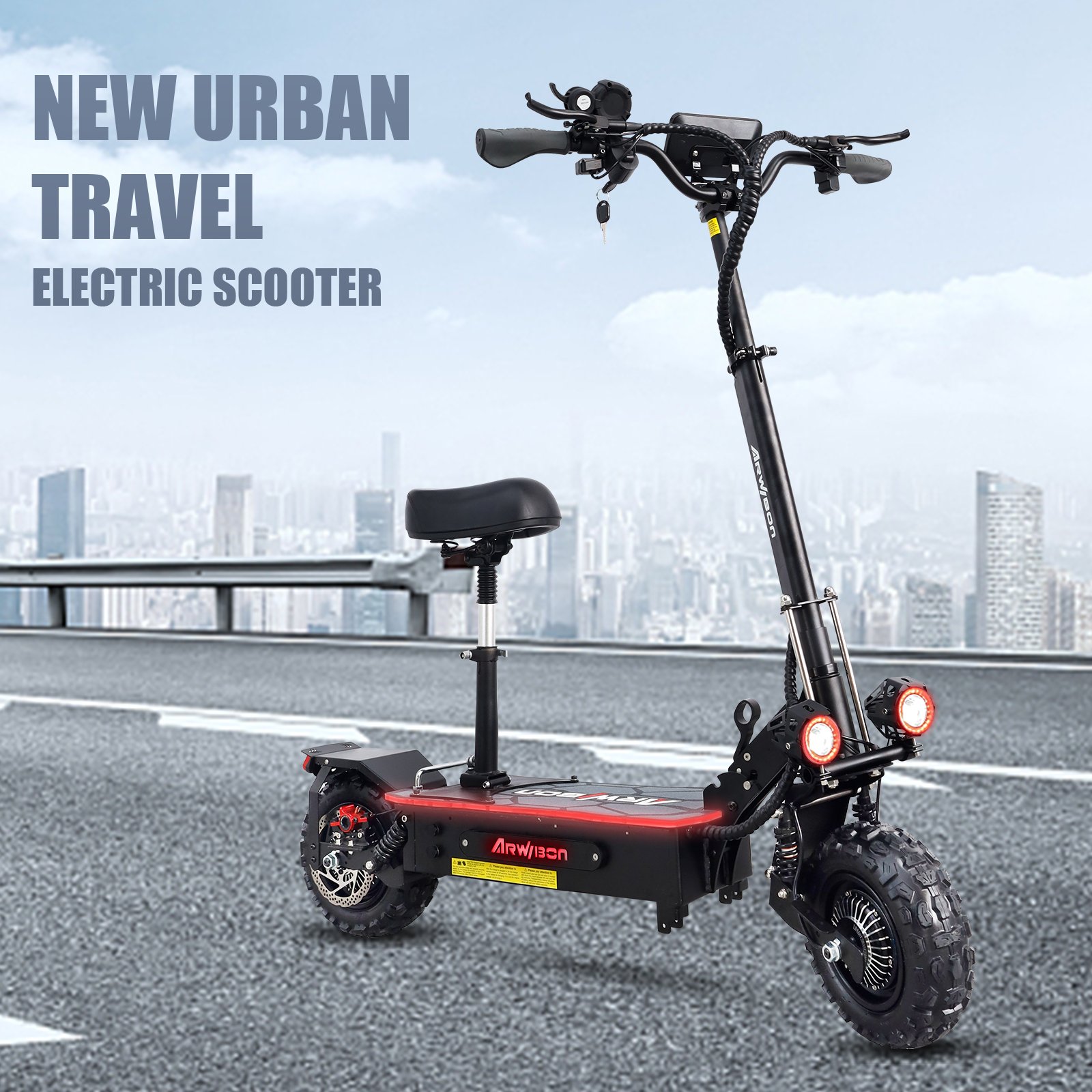 Eu warehouse Factory Price High Speed Foldable 5600W Fat Tire Dual Motor Powerful Fast Off road Adult Electric Scooter