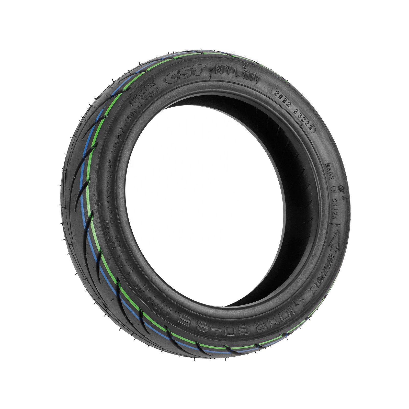 10x2.30-6.5 TubelessTire 10 Inch Durable Thicker Wheel Tyre for NIU Electric Scooter Parts KQi2 PRO