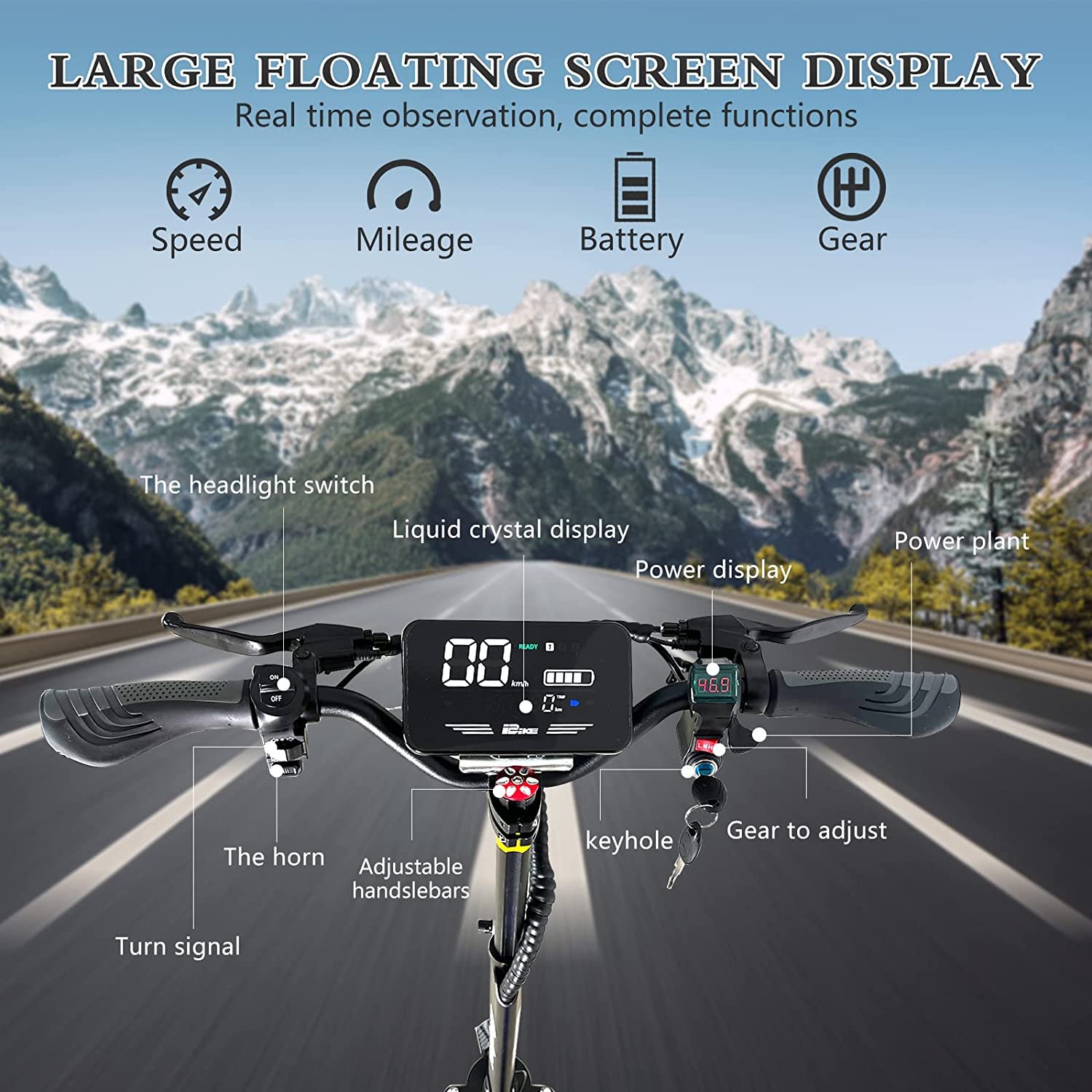 US EU Canada warehouse Cheapest 11 inch 2500w 48v high powerful electric scooter Q30 Foldable Electric Scooter