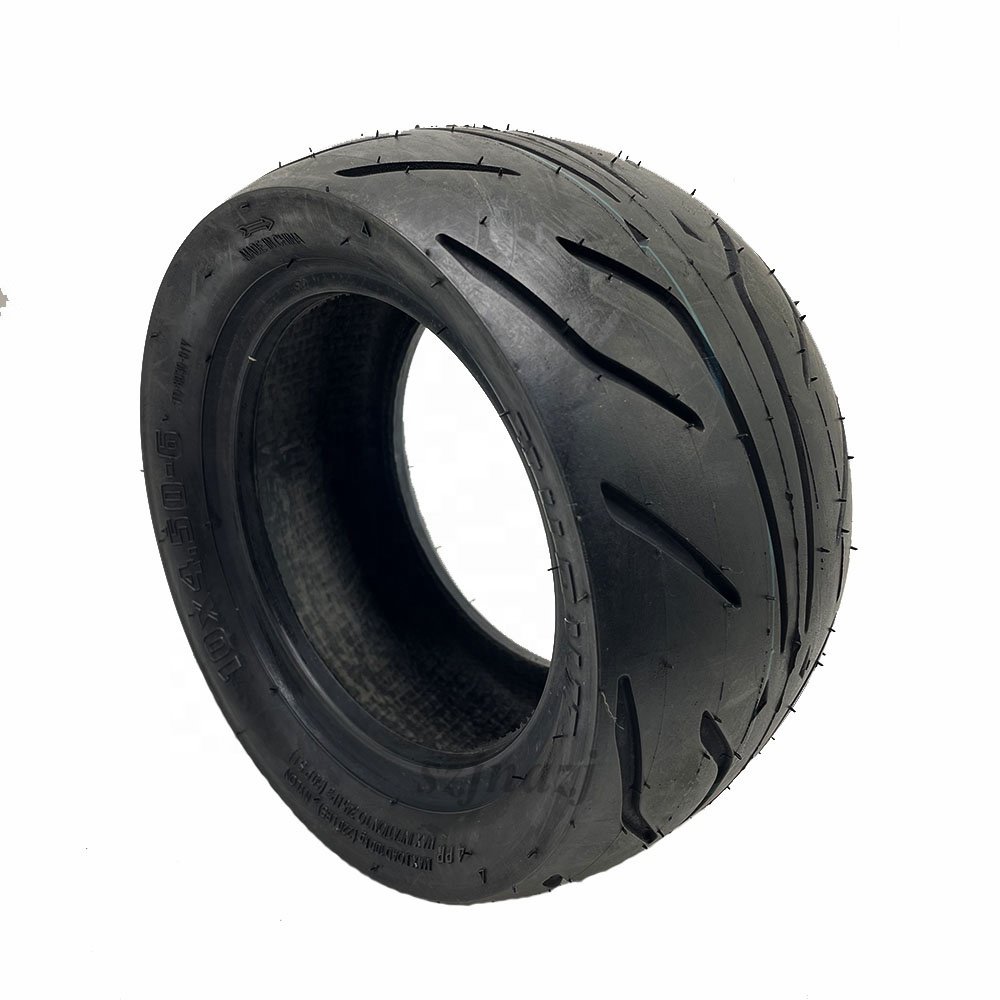 10x4.50-6 Tire TUOVT Tubeless Wear-resistant Wide-body Vacuum Tyre for Electric Scooter Pneumatic Wheel Accessories