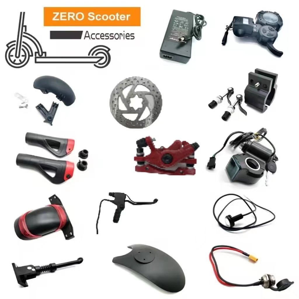 Full range of original electric scooter accessories, Brake Gasket&Brake cable for Zero 8/9/10/8X/10X/11X