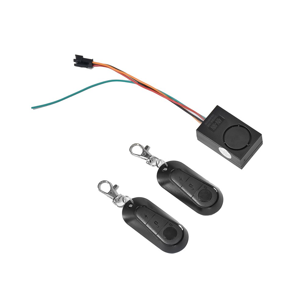 36v 48v-72v Electric Bike Anti Theft Alarm Lock Electric Scooter Remote Control Start Security Anti Theft Alarm System
