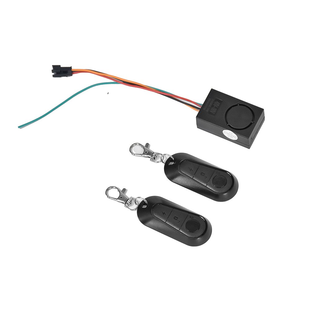 36v 48v-72v Electric Bike Anti Theft Alarm Lock Electric Scooter Remote Control Start Security Anti Theft Alarm System