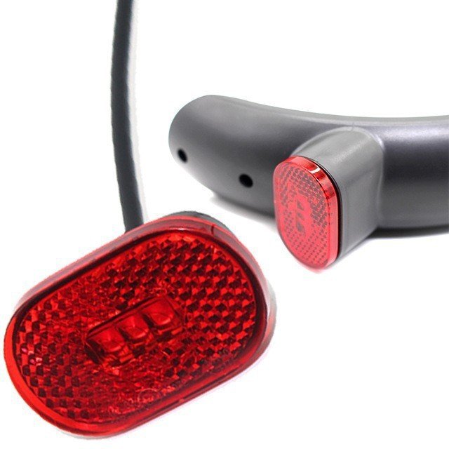 EU Warehouse Electric Scooter Rear Lights For M365 Pro Pro2 1S Scooter Accessories Practical Brake Warning Light Taillights