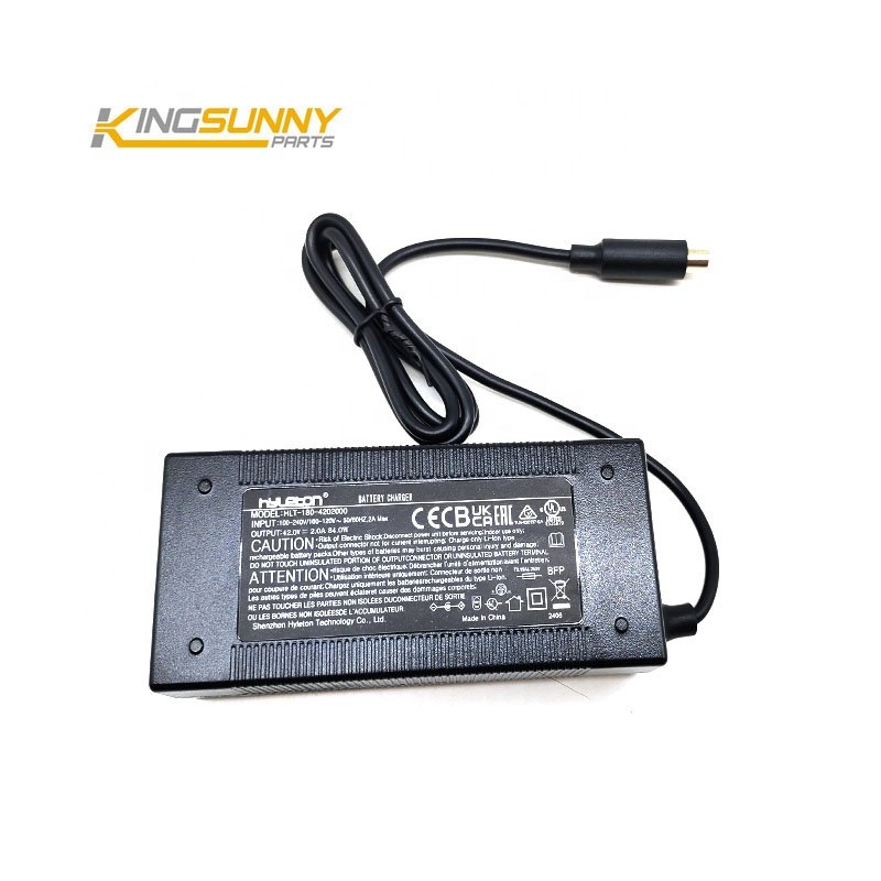 E-Scooter Power Supply Power Adapter Adaptor 42V 2A CE Approved Charger For Xiaomi M365 Pro 1S Scooter 36v Li-ion Battery