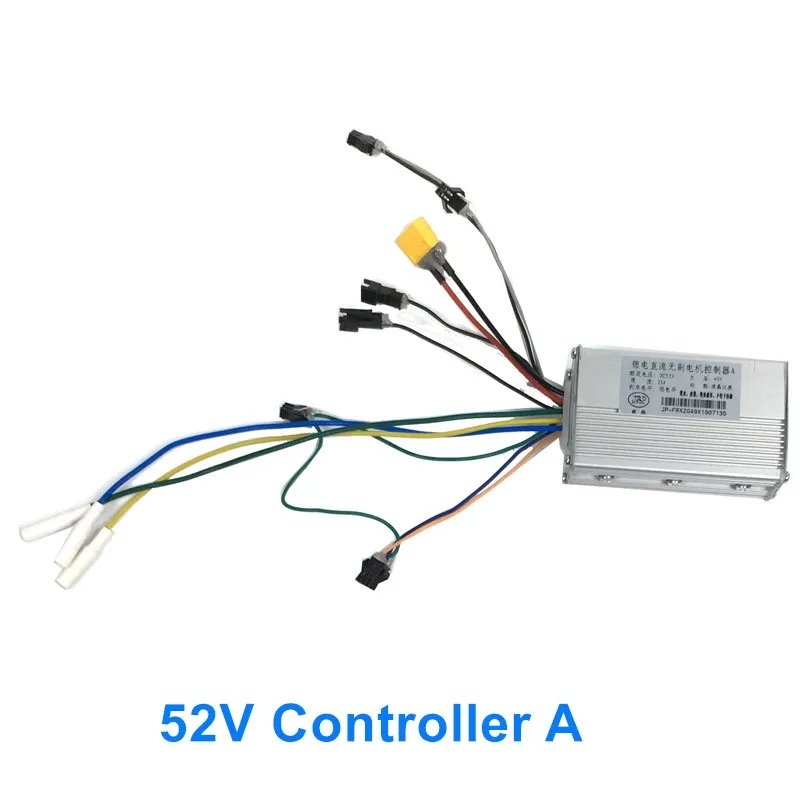 JP 52V 48V Controller for Electric Scooter 1200w 2400w Brushless Motor Engine e Bike Controller