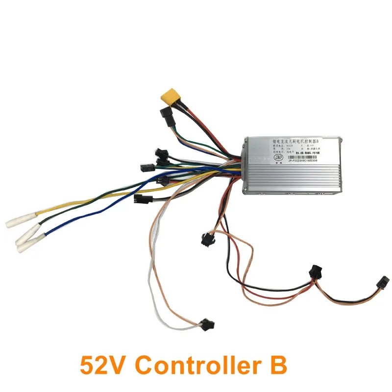 JP 52V 48V Controller for Electric Scooter 1200w 2400w Brushless Motor Engine e Bike Controller