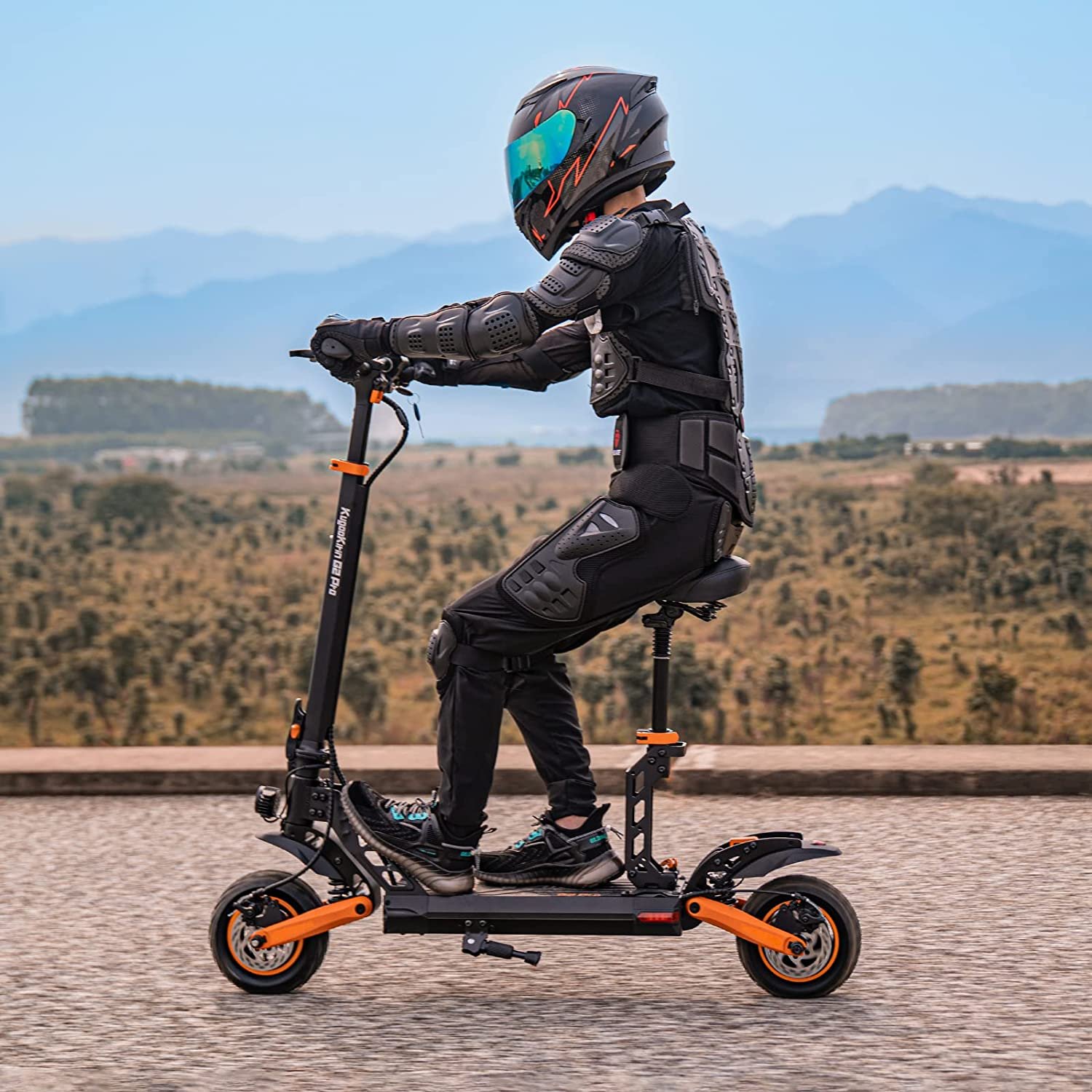 KUGOO KUKIRIN G3 Pro Electric Scooter 65Km/h 1200W 52V 23Ah for Adult Foldable Electric Offroad Scooter