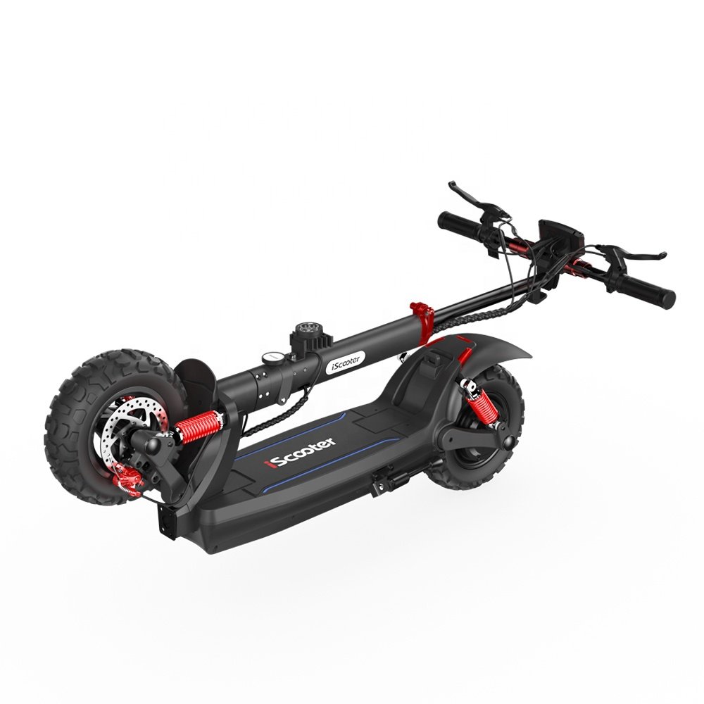iScooter 45KM Electric Scooter Fast Speed 1000W Peak Power 11 Inch Anti-puncture Air Tire 17.5AH Folding E-scooter