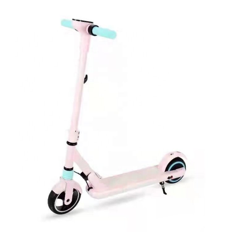 HEZZO eu uk warehouse free shipping kid kick scooter electric kids scooter 130W 24V foldable kids escooter