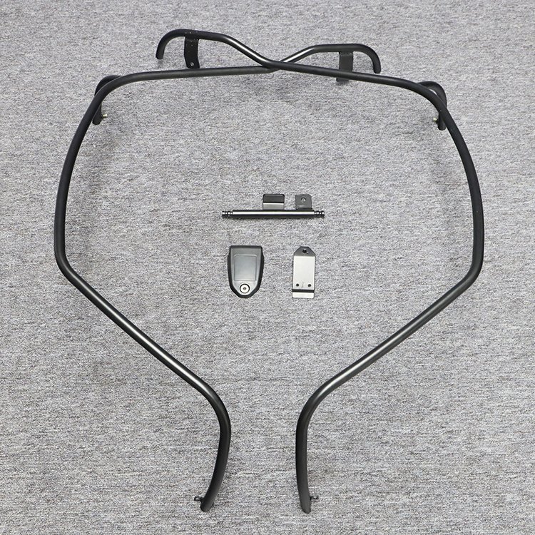 Black Chrome Scooter Front Fender Mudguard Bumper Guard Frame Protector Side Protection Front Bumper For Sprint Primavera 150