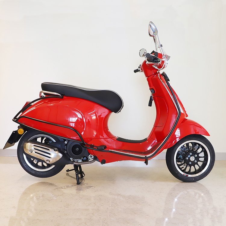 Black Chrome Scooter Front Fender Mudguard Bumper Guard Frame Protector Side Protection Front Bumper For Sprint Primavera 150