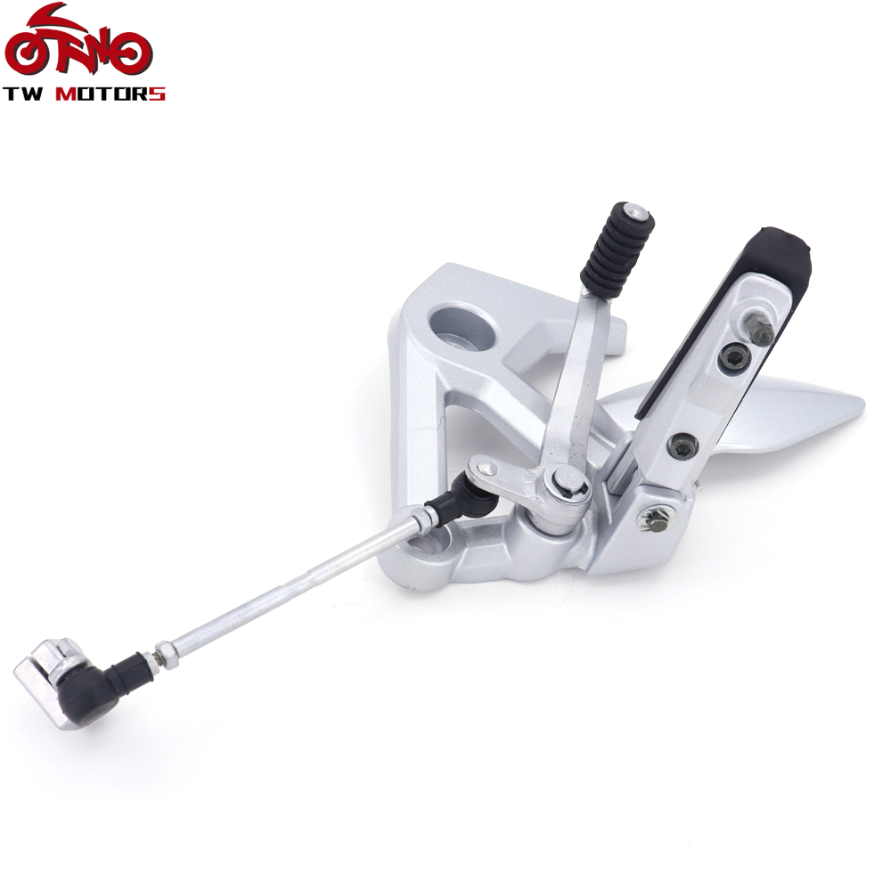 High Quality Front Foot Pedals Assembly Motorcycle Front Footrest Pegs For Wuji Motorcycle Accessory