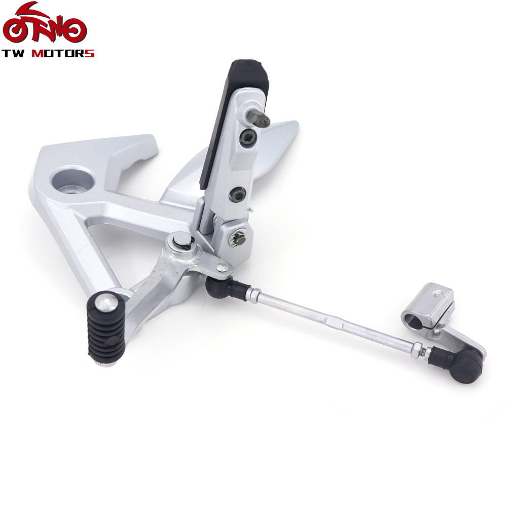 High Quality Front Foot Pedals Assembly Motorcycle Front Footrest Pegs For Wuji Motorcycle Accessory